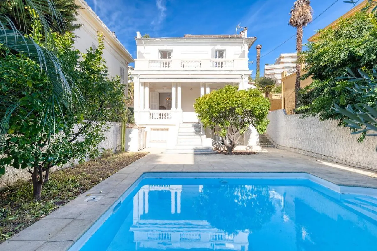 Stylish Art Deco Villa Near The Sea 4 Bdrs Pool And Garage Nice France